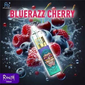Blue Razz Cherry RandM Tornado Vape 7000