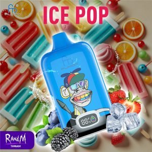 Ice Pop RandM Vape 12000 DIGITAL BOX