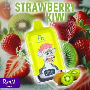 Strawberry Kiwi RandM Vape 12000 DIGITAL BOX