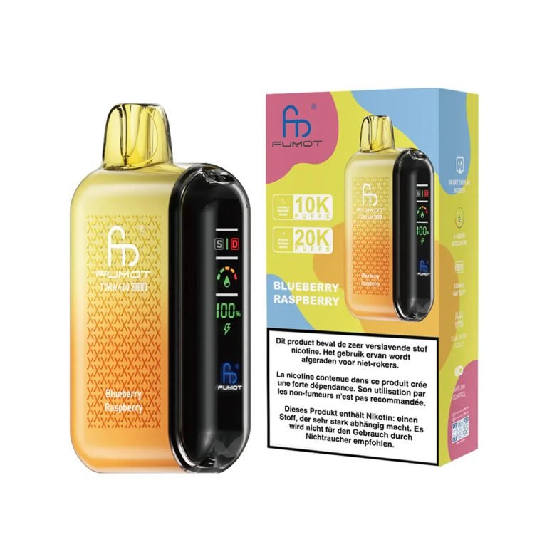 fumot tornado 20000 blueberry raspberry