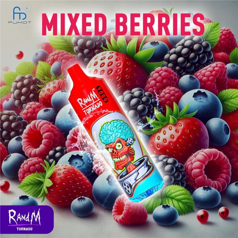 mixed berries randm tornado vape 9000