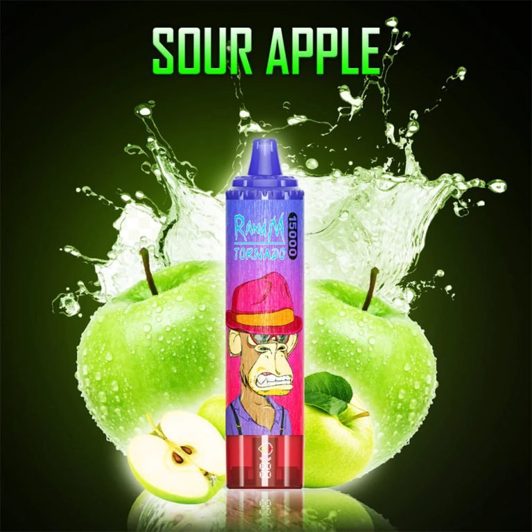 sour apple randm tornado 15000 vape