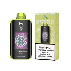 RandM Tornado 25000 Grape Lemon